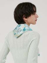 <シルクスカーフ65>オランジュリーガーデン