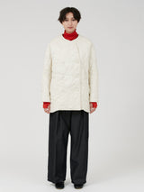 <キルティングWコクーンコート>アブストラクト