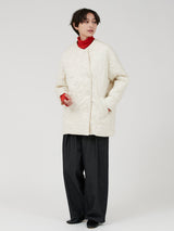<キルティングWコクーンコート>アブストラクト