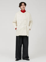 <キルティングWコクーンコート>アブストラクト