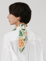 <シルクスカーフ65>オランジュリーガーデン
