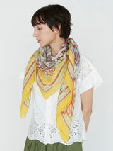 <コットンシルクストール120>スプリングスプリング