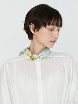 <シルクスカーフ65>コラージュオータムガーデン