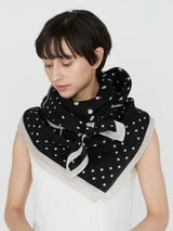 <コットンシルクストール120>ジオメドット