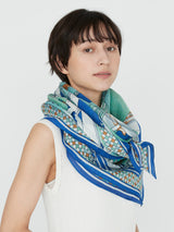 COTTON SILK STOLE 120 / TANGLE BELT