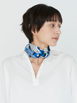 <シルクスカーフ65>デイジーバンダナ