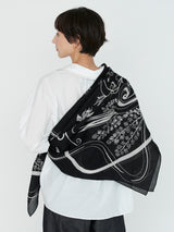 COTTON SILK STOLE 120 / BUBBLE