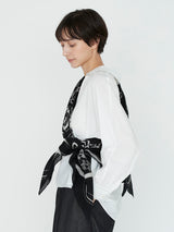 COTTON SILK STOLE 120 / BUBBLE