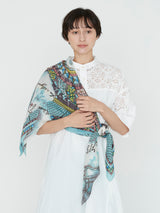 COTTON SILK STOLE 120 / KELLS