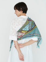 COTTON SILK STOLE 120 / KELLS
