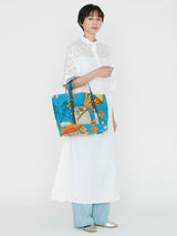 CANVAS TOTE BAG HORIZONTAL M / FLOWER BALLOON