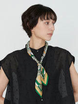 <シルクスカーフ65>バルーンジャーニー