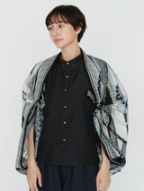 COTTON SILK STOLE 120 / TANGLE BELT