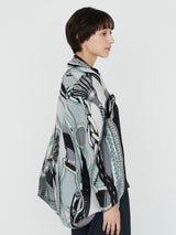 COTTON SILK STOLE 120 / TANGLE BELT