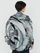 COTTON SILK STOLE 120 / TANGLE BELT