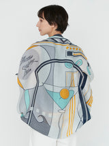 <コットンシルクストール120>カクテル