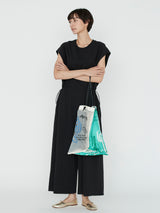 ORGANZA TOTE BAG L / INVERSION FISH