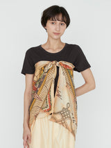 COTTON SILK STOLE 120 / KELLS