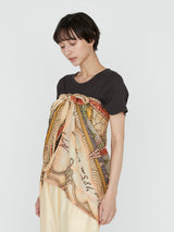 COTTON SILK STOLE 120 / KELLS