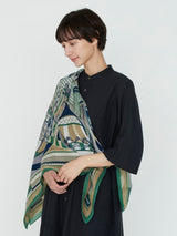 COTTON SILK STOLE 120 / BALLOON JOURNEY