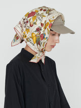 <シルクスカーフ65>シーズナルフルーツ