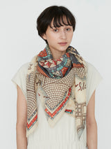 COTTON SILK STOLE 120 / KELLS