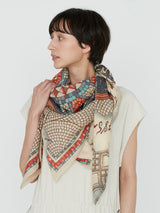 COTTON SILK STOLE 120 / KELLS