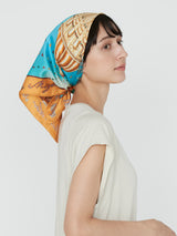 <シルクスカーフ65>フリーダ