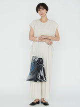 ORGANZA TOTE BAG L / INVERSION FISH