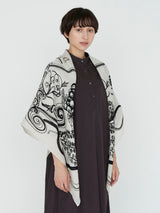 COTTON SILK STOLE 120 / BUBBLE