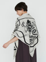 COTTON SILK STOLE 120 / BUBBLE