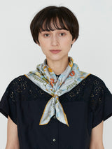 <シルクスカーフ65>シーズナルフルーツ