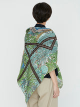 <コットンシルクストール120>サキュレントガーデン