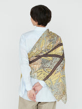 <コットンシルクストール120>サキュレントガーデン