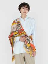 COTTON SILK STOLE 120 / TANGLE BELT