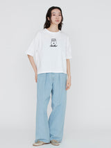 <半袖S Tシャツ>メガネ