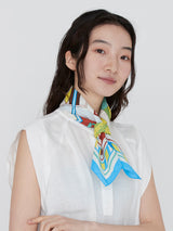 COTTON SCARF 65 / COCKTAIL