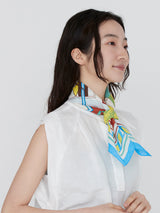 COTTON SCARF 65 / COCKTAIL