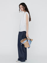 BASKET BAG / LIGHT BEIGE