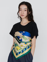 SILK SCARF 88 / COCKTAIL