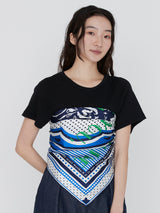 <シルクスカーフ88>デイジーバンダナ