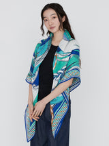 LINEN STOLE 120 / TANGLE BELT