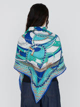 LINEN STOLE 120 / TANGLE BELT