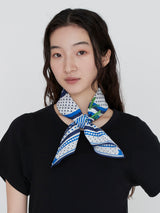 COTTON SCARF 65 / DAISY BANDANA