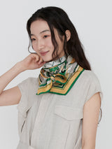 SILK SCARF 88 / BALLOON JOURNEY