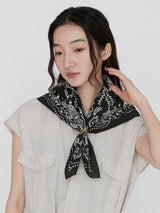 COTTON SCARF 65 / KALEIDO BANDANA