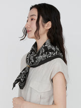 COTTON SCARF 65 / KALEIDO BANDANA