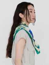 COTTON SCARF 65 / COCKTAIL