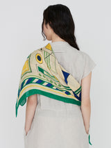 LINEN STOLE 120 / COCKTAIL