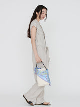 <NEW帆布バケツトートバッグ>L